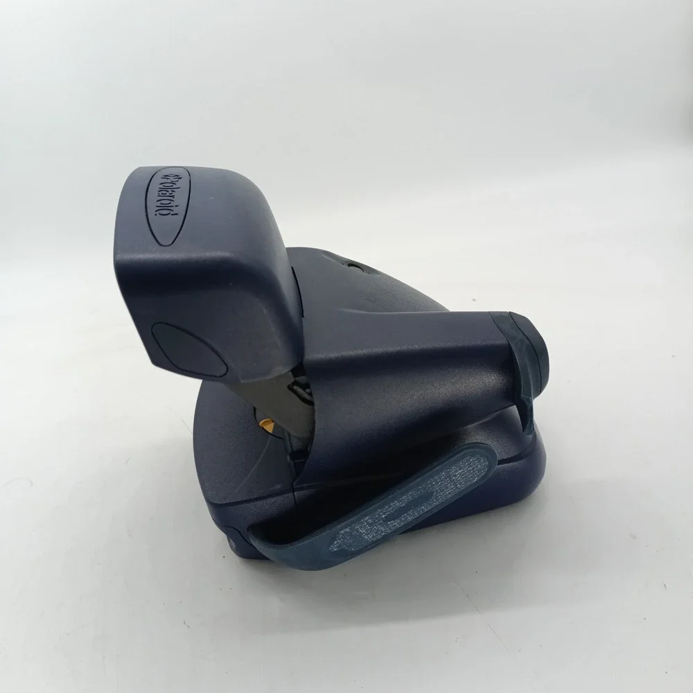 Polaroid 600 OneStep Express Instant Film Camera Navy Blue Yellow Accents a2